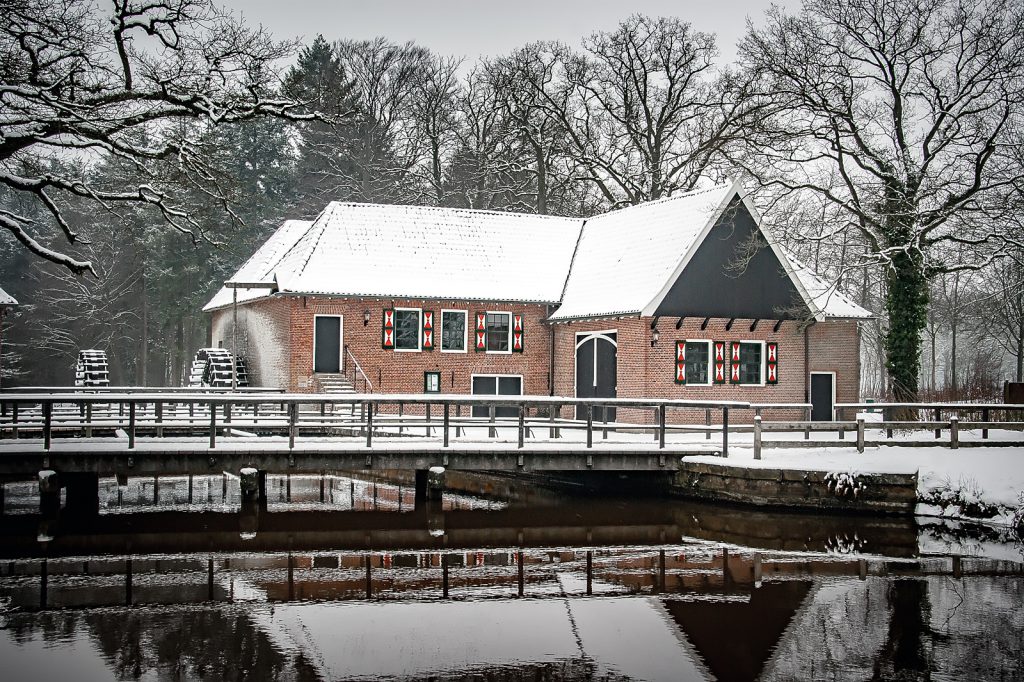 Singraven in de winter (Denekamp)